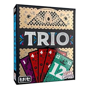 Happy Camper - Trio Game | Hottest New Family Game | Award-Winning | French Game of The Year | Perfect Stocking Stuffer | Great for Game Night | 3-6 Players | Ages 8+