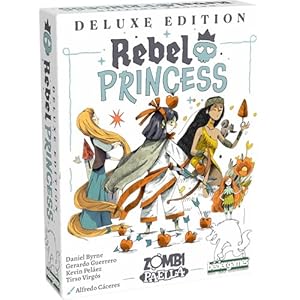 Rebel Princess Deluxe Edition, Ultimate Blend of Theme and Strategy, Fast-Paced Addictive Card Game, Perfect for Game Nights - 3+ Players, Ages 15+, 45 Minutes - from The Creators of Cat in The Box